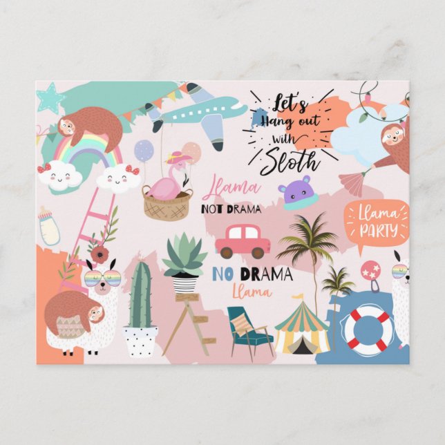 Urlaub/Reise Postkarte (Vorderseite)