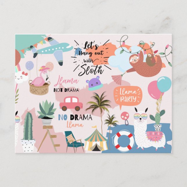 Urlaub/Reise Postkarte (Vorderseite)