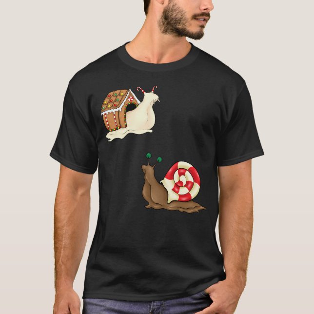 Urlaub Snail Friends T-Shirt (Vorderseite)