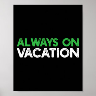 Urlaub Sommer Reise Reisen Poster