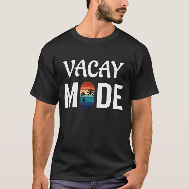 Urlaub, Sommerurlaub T-Shirt (Vorderseite)