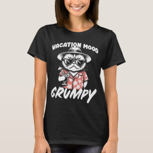 Urlaub Stimmung Grumpy Cat T-Shirt