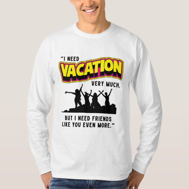 URLAUB T-Shirt (Vorderseite)