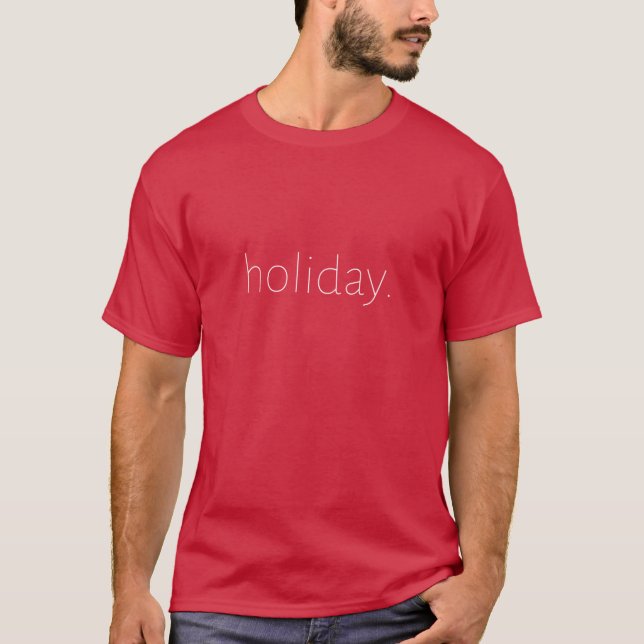 Urlaub T-Shirt (Vorderseite)