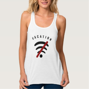 Urlaub Tank Top - Offline WLAN Kostenlos - Ihr Tex