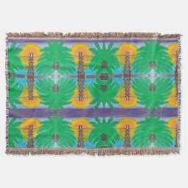 Urlaub tropische Tree-a-way Decke