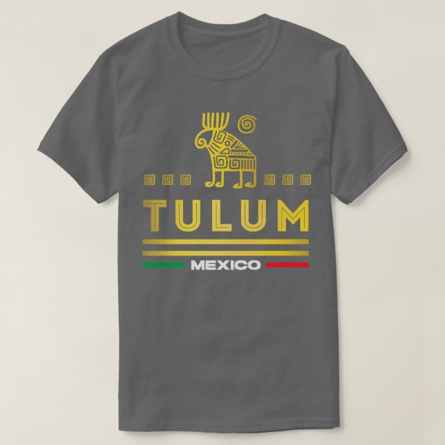Urlaub und Reisen Mexiko oder Tulum Mexiko T-Shirt (Design vorne)