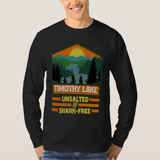 Urlaub Unsalzen und Hai-freier Timothy-See T-Shirt