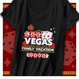 Urlaub Vegas Ausflug Las Vegas Familienurlaub T-Shirt