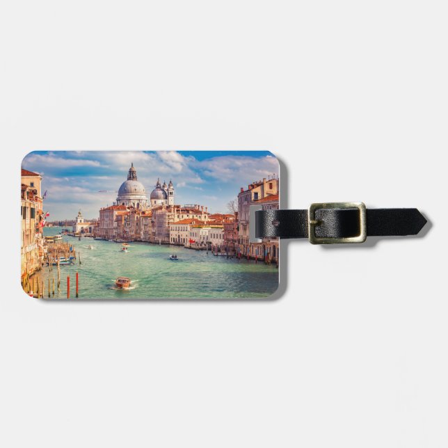 Urlaub-Venedig Gepäckanhänger (Vorderseite horizontal)