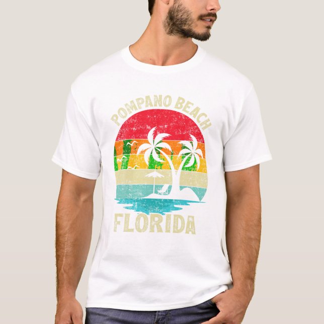 Urlaub Vintag Retro T-Shirt (Vorderseite)