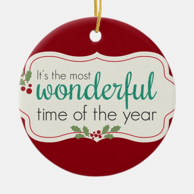 Urlaub wunderbar keramikornament (Vorne)