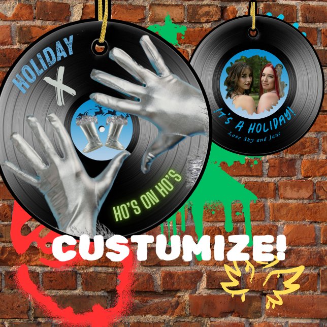 Urlaub X Keramik Ornament (Von Creator hochgeladen)