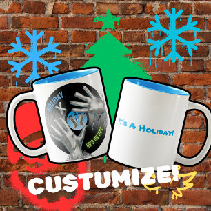 Urlaub X Zweifarbige Tasse