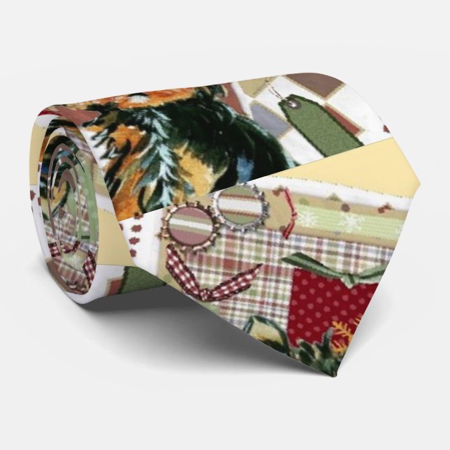 URLAUB YORKIES KRAWATTE (Gerollt)