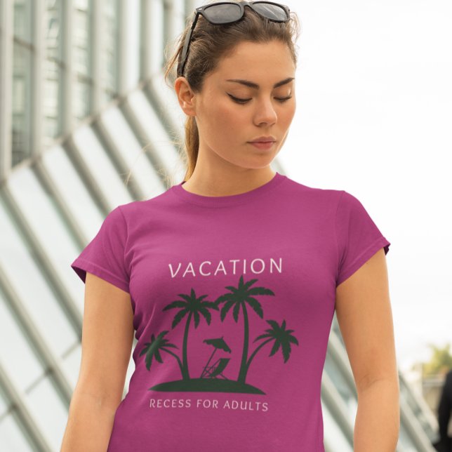 Urlaub - Zugang für Erwachsene T-Shirt (Von Creator hochgeladen)