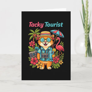 Urlaubs-Tacky-Touristen-Outfit Wacky-Kreuzfahrt-Ko Karte