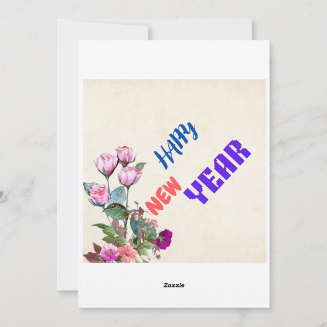 Urlaubsanfrage Feiertagskarte (Rückseite)