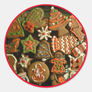 Urlaubscookies Runder Aufkleber