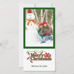 Urlaubsfotokarte Feiertagskarte