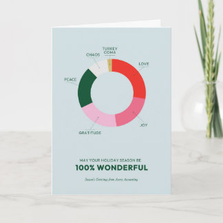 Urlaubskarte Corporate Holiday Card Feiertagskarte