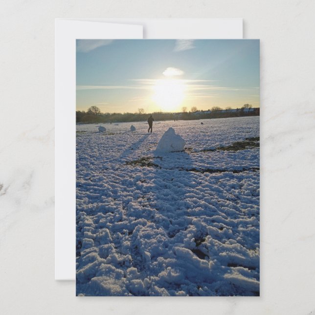 Urlaubskarte Feiertagskarte (Vorderseite)