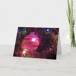 Urlaubskarte "Vintage Ornamente" - Saison Feiertagskarte