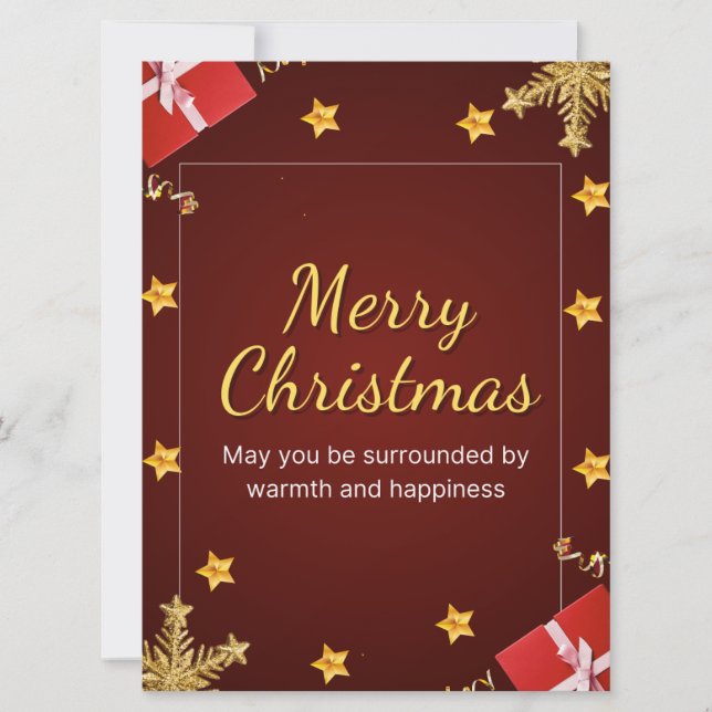 Urlaubskarten Feiertagskarte (Vorderseite)