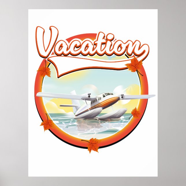 Urlaubslogo Poster (Vorne)