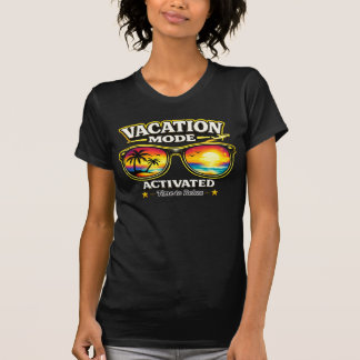 Urlaubsmodus Aktiviert Reise-Outfit Slim Fit T-Shi T-Shirt