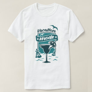 Urlaubsmodus Entspanntes Sommer Grafik T-Shirt