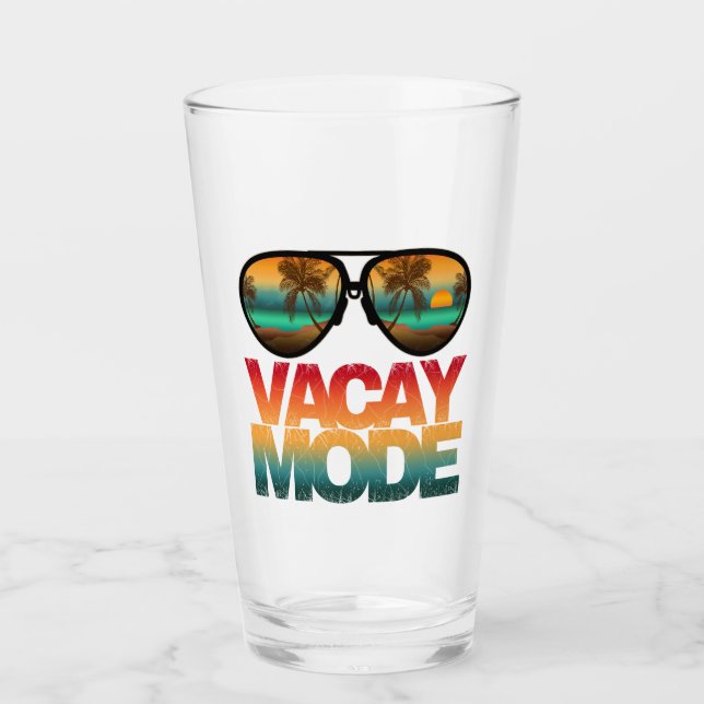 Urlaubsmodus Glas (Vorderseite)
