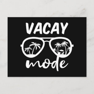 Urlaubsmodus II - Familienurlaub Postkarte