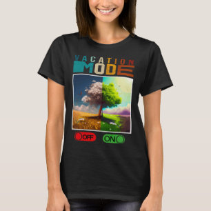 Urlaubsmodus im Ruhezustand Aus-Urlaubsmodus T-Shirt