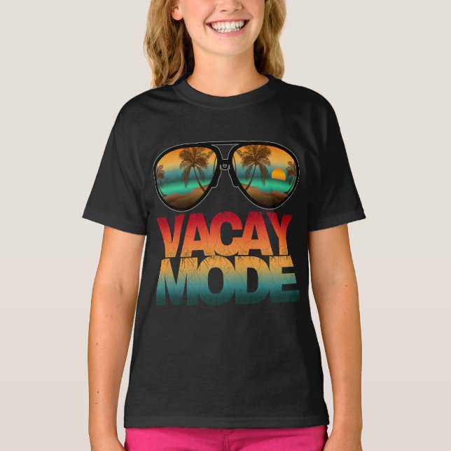 Urlaubsmodus T-Shirt (Vorderseite)