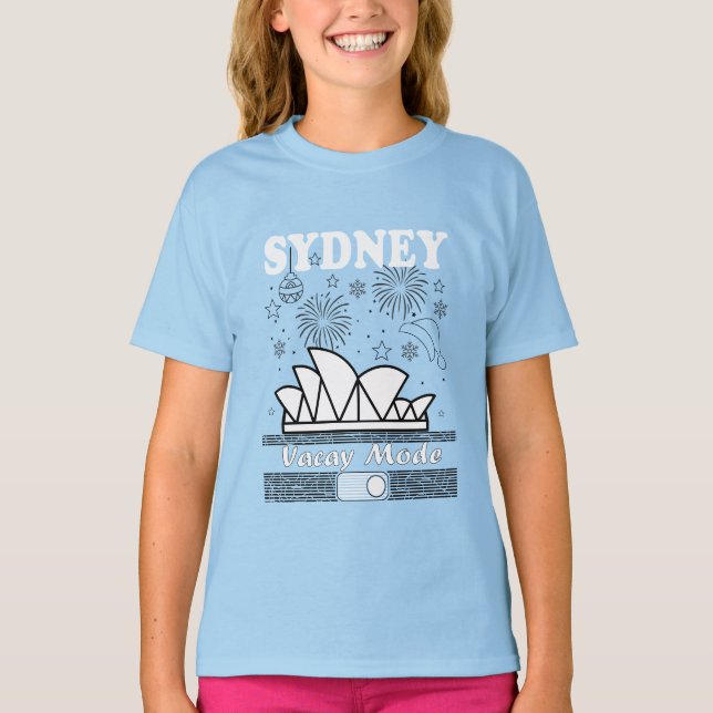 Urlaubsmodus T-Shirt (Vorderseite)