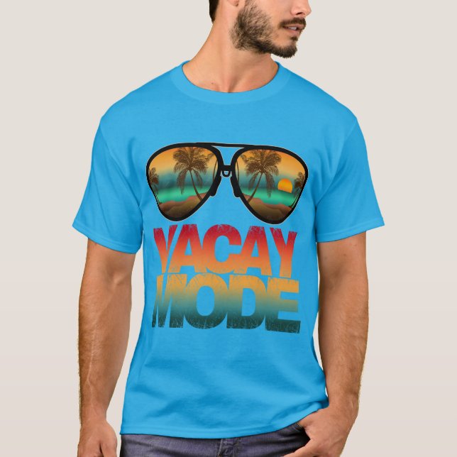 Urlaubsmodus T-Shirt (Vorderseite)