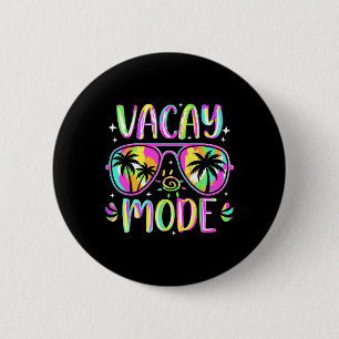 Urlaubsmodus Urlaub Sommer Kreuzfahrt Palmenbäume Button
