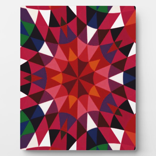 Urlaubsmuster Fotoplatte (Vorderseite)