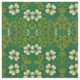 Urlaubsmuster - St. Patrick's Day Kleeblatt Stoff