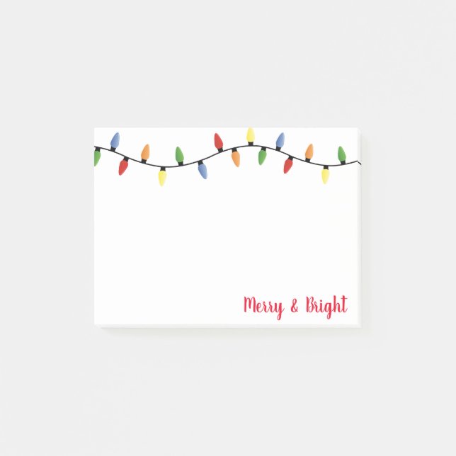 Urlaubsnachmitteilungen Post-it Klebezettel (Vorderseite)