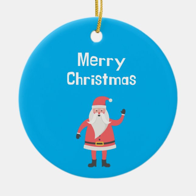 Urlaubsornament Keramik Ornament (Vorne)