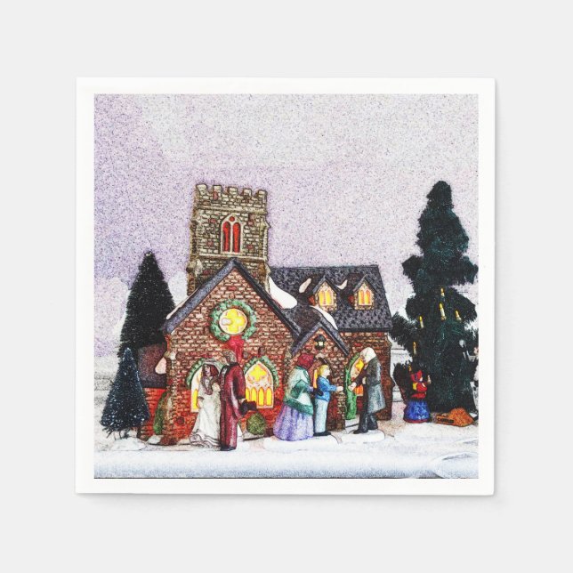 Urlaubsorte Serviette (Vorderseite)