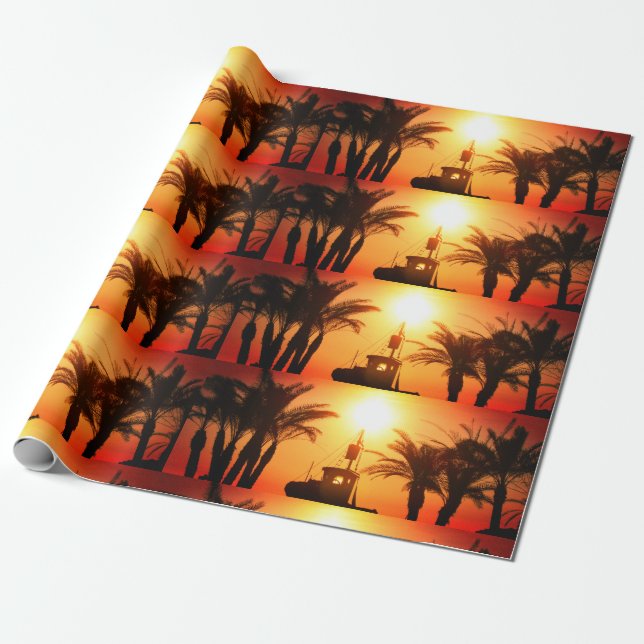 Urlaubspapier Geschenkpapier