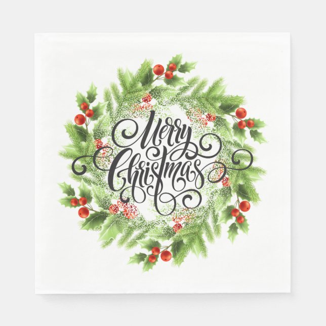 Urlaubspapier Napkins Serviette (Vorderseite)