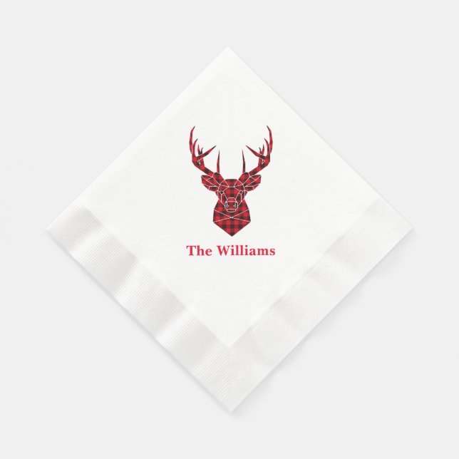 Urlaubspapier Napkins-Stag Serviette (Ecke)