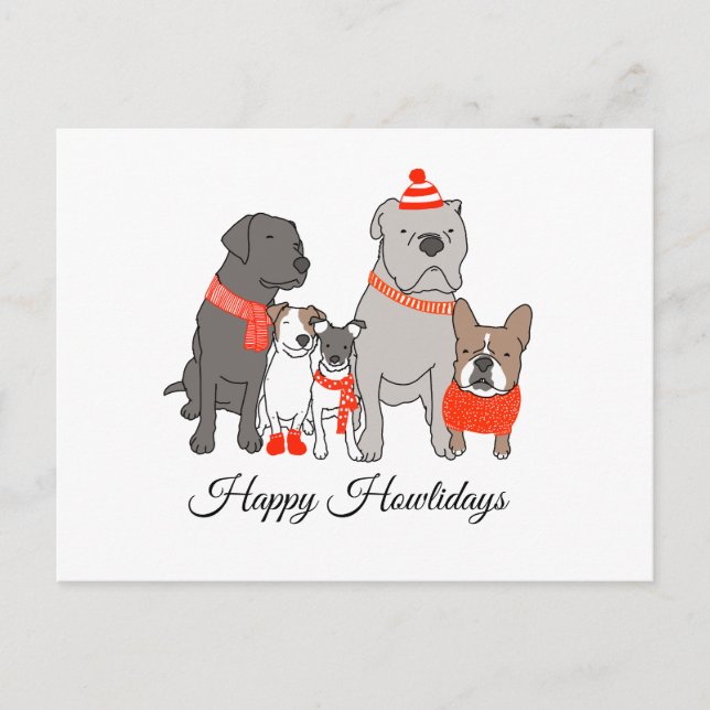 Urlaubspostkarte Feiertagspostkarte (Vorderseite)