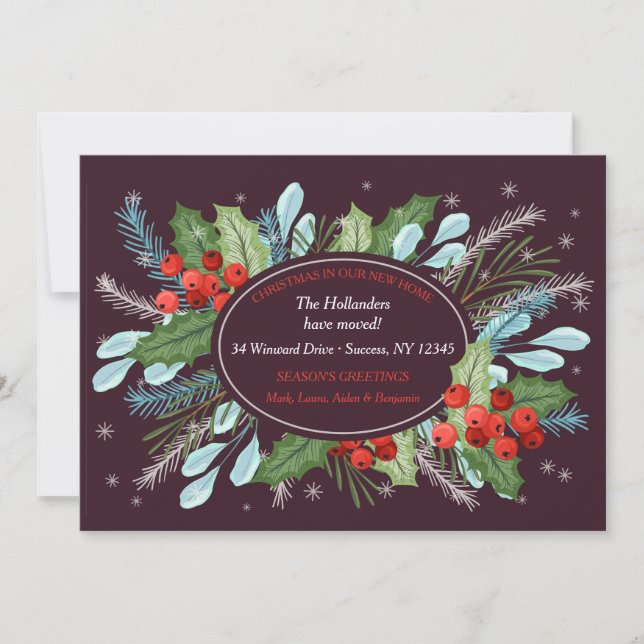 Urlaubsreisekarte Einladung (Vorderseite)