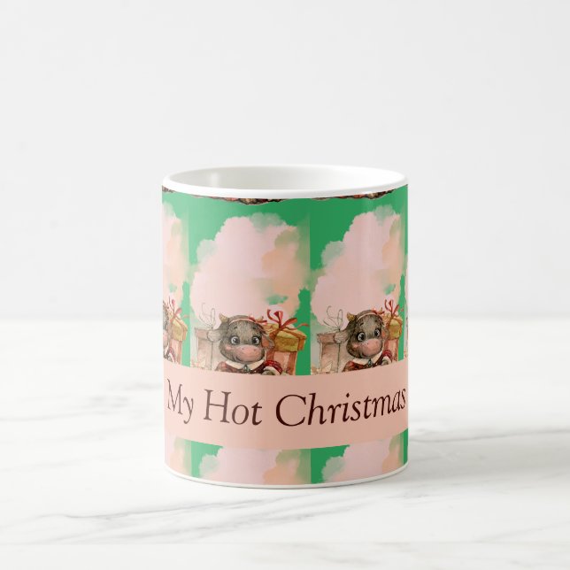 Urlaubssaison Grün trinken Kaffeetasse (Mittel)