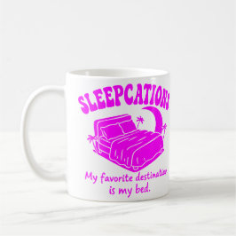 Urlaubsschlaf Kaffeetasse